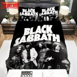 Black Sabbath Members Bed Sheets Duvet Cover