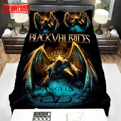 Black Veil Brides Fallen Angels Bed Sheets Duvet Cover