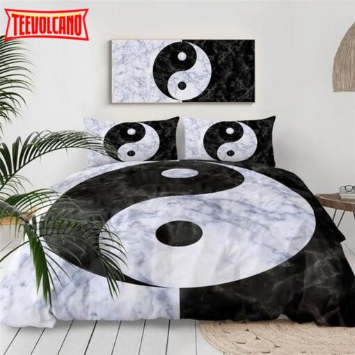 Black White Yin And Yang Bedding Sets