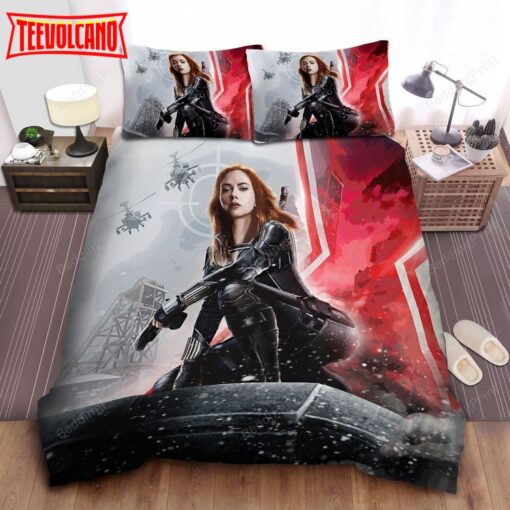 Black Widow, Helicopters Flying Bedding Sets