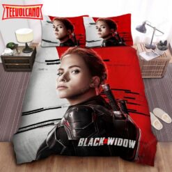 Black Widow, Knives On Her Back Bedding Sets