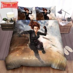 Black Widow, Punching Villains Bedding Sets