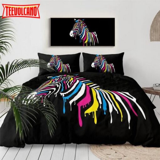 Black Zebra Duvet Cover Bedding Sets