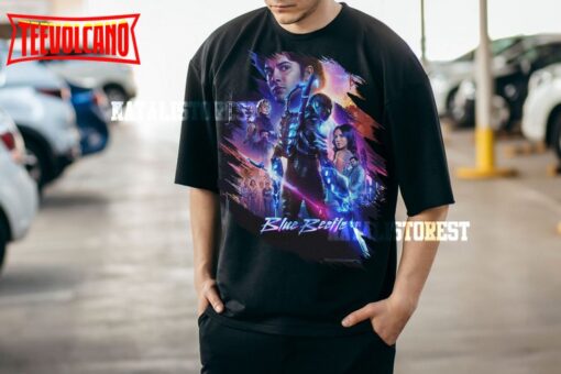 Blue Beetle 2023 Vintage Movie Shirt