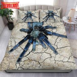 Blue Tarantula Spider Bedding Set