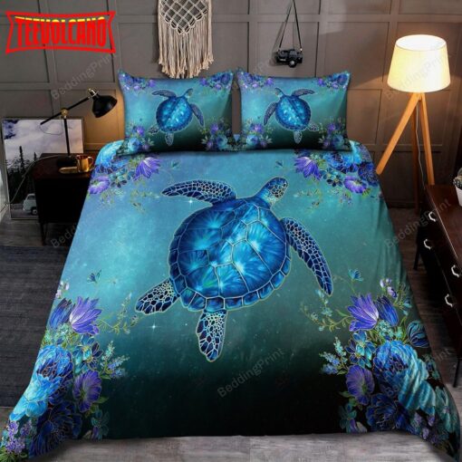 Blue Turtle Duvet Cover Bedding Sets