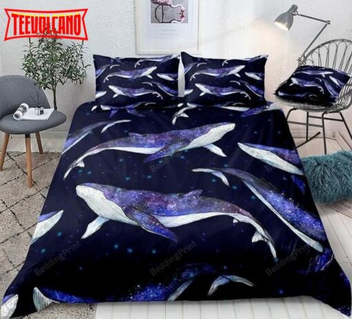 Blue Whale Duvet Cover Bedding Sets