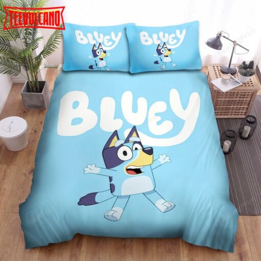 Bluey Solo Poster Bed Sheets Spread Duvet Cover