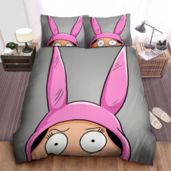 Bob’s Burgers Louise Belcher Bunny Ears Bedding Set