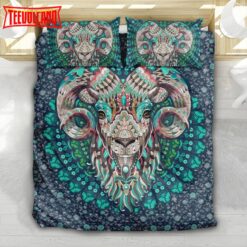 Bohemian Goat Head Duvet Cover Bedding Sets