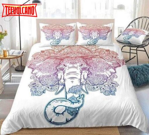 Boho Elephant Bed Sheets Duvet Cover Bedding Sets