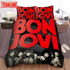 Bon Jovi Members Vintage Photo Duvet Cover Bedding Sets