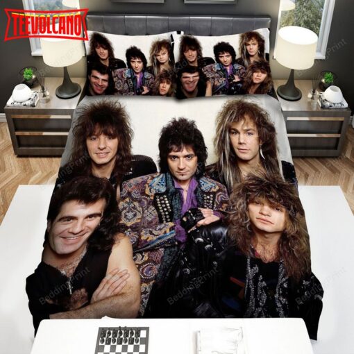 Bon Jovi Photo Portrait Duvet Cover Bedding Sets