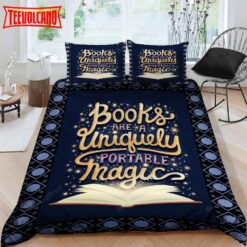 Books Are A Uniquely Portable Magic Duvet Cover Bedding Sets