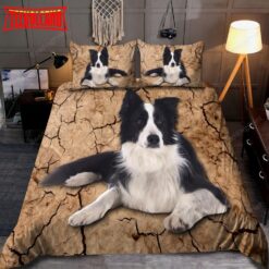 Border Collie Dog Bedding Set Duvet Cover