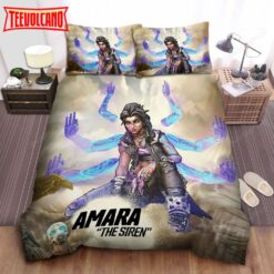 Borderlands 3 Amara The Siren Artwork Bed Sheets Duvet Cover