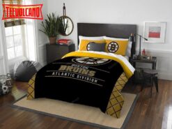 Boston Bruins Bedding Set Duvet Cover