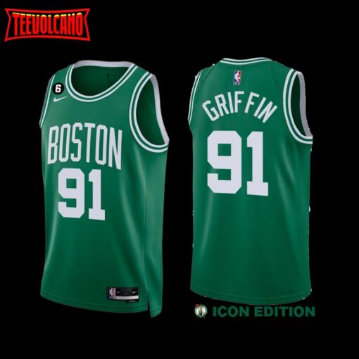 Boston Celtics Blake Griffin 2022-23 Icon Edition Swingman Jersey Green