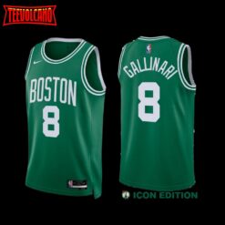 Boston Celtics Danilo Gallinari 2022-23 Green Icon Edition Jersey