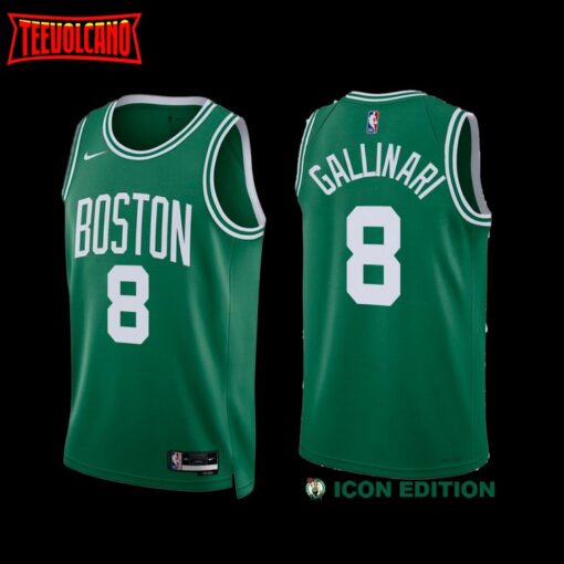 Boston Celtics Danilo Gallinari 2022-23 Green Icon Edition Jersey