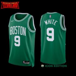 Boston Celtics Derrick White 2022-23 Green Icon Edition Jersey