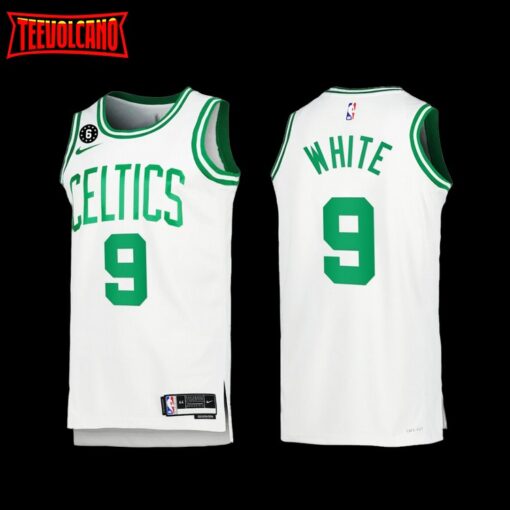 Boston Celtics Derrick White 2022-23 White Association Edition Jersey