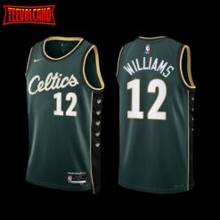 Boston Celtics Grant Williams 2022-23 City Edition Jersey Green