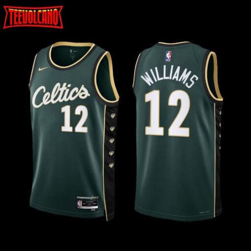 Boston Celtics Grant Williams 2022-23 City Edition Jersey Green