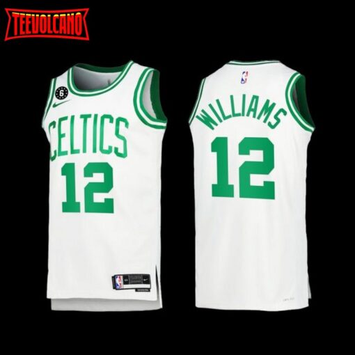 Boston Celtics Grant Williams 2022-23 White Association Edition Jersey