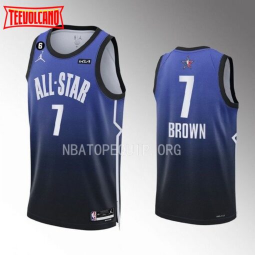 Boston Celtics Jaylen Brown 2023 NBA All-Star Blue Jersey