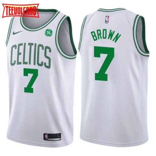 Boston Celtics Jaylen Brown White Association Jersey