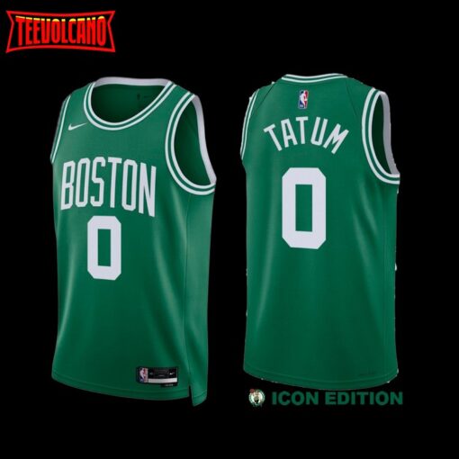 Boston Celtics Jayson Tatum 2022-23 Green Icon Edition Jersey