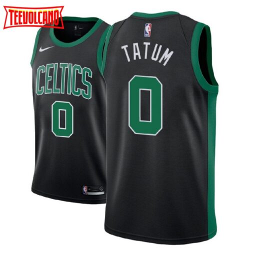 Boston Celtics Jayson Tatum Black Statement Jersey