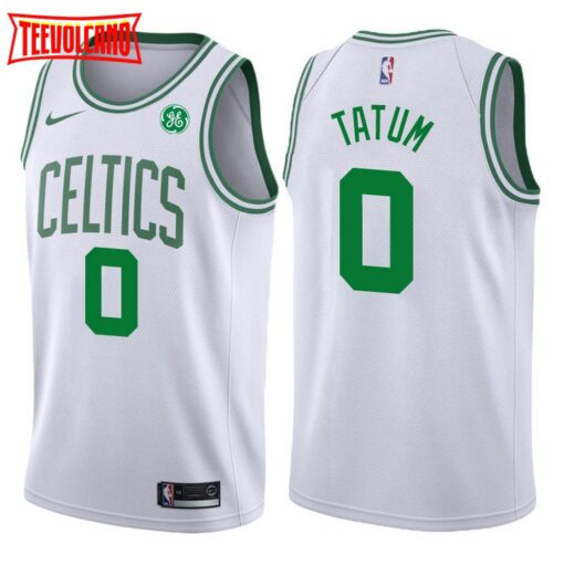 Boston Celtics Jayson Tatum White Association Jersey