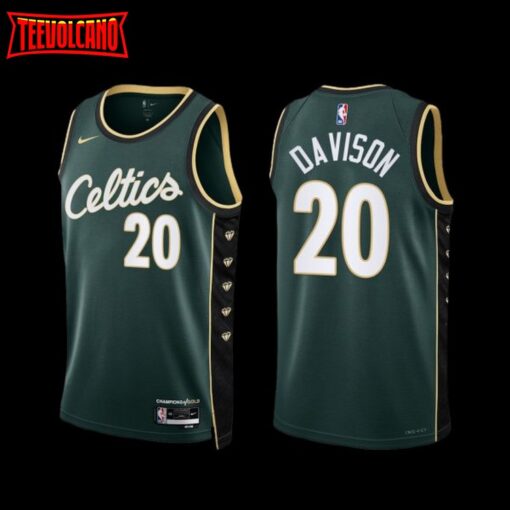 Boston Celtics JD Davison 2022-23 City Edition Jersey Green