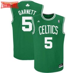 Boston Celtics Kevin Garnett Green Vintage Jersey