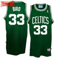 Boston Celtics Larry Bird Green Throwback Jersey