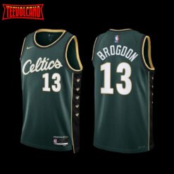 Boston Celtics Malcolm Brogdon 2022-23 City Edition Jersey Green