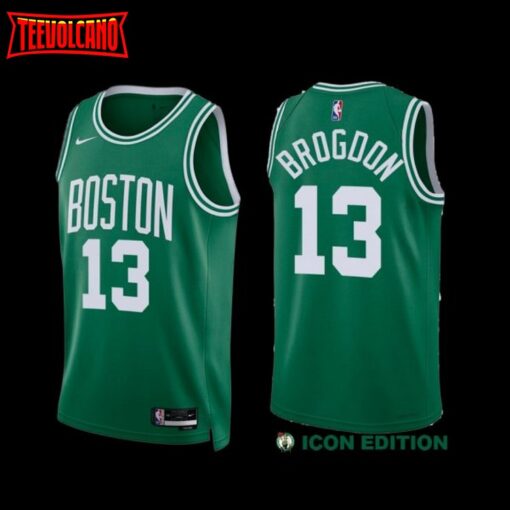 Boston Celtics Malcolm Brogdon 2022-23 Green Icon Edition Jersey