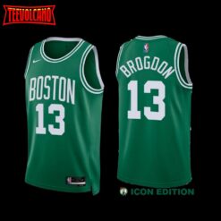 Boston Celtics Malcolm Brogdon 2022-23 Green Icon Edition Jersey