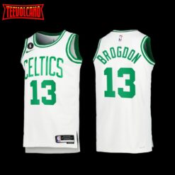 Boston Celtics Malcolm Brogdon 2022-23 White Association Edition Jersey