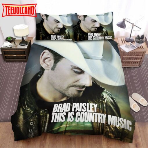 Brad Paisley, This Is Country Music Bed Sheets Duvet Cover