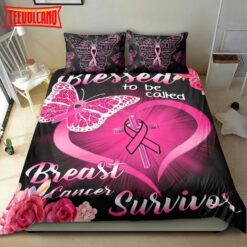 Breast Cancer Blessed To Be Called Bedding Set Duvet Cover