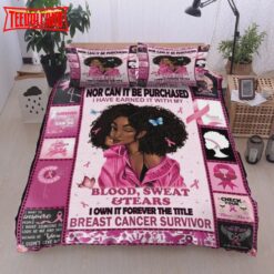 Breast Cancer Survivor Bed Sheets Duvet Cover