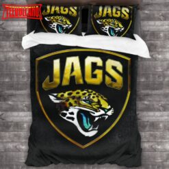 Breathable Jacksonville Jaguars Bedding Sets Duvet Cover