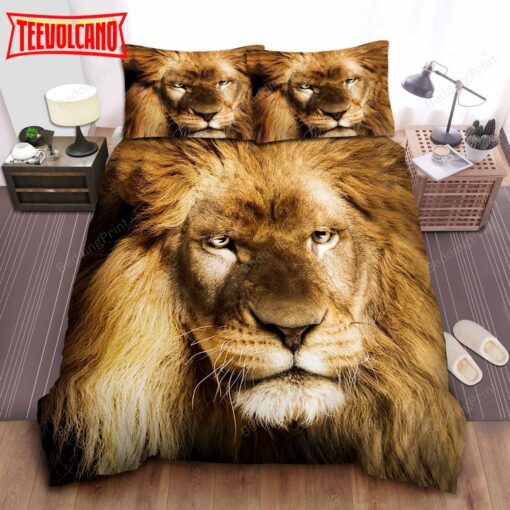 Brown Lion Bed Sheets Duvet Cover Bedding Sets