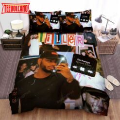 Bryson Tiller Retro Style Wallpaper Bedding Sets