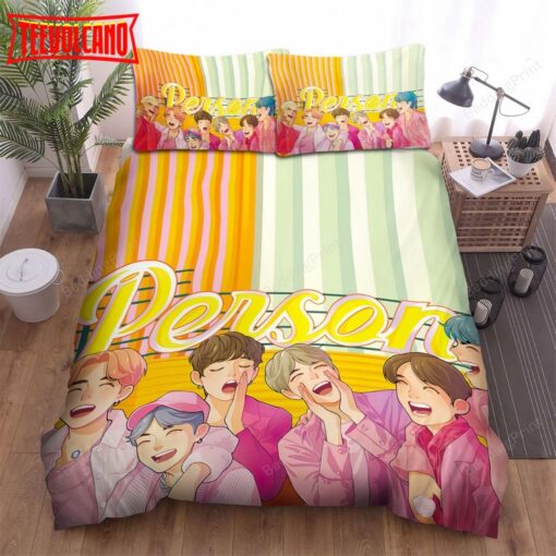 Bts Bed Sheets Duvet Cover Bedding Sets