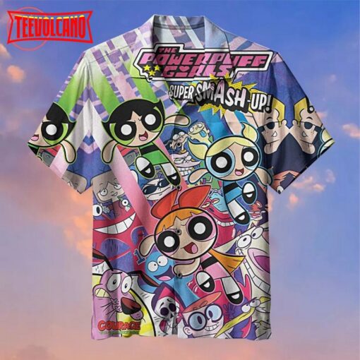 Bubbles Powerpuff Girls Hawaiian Shirt