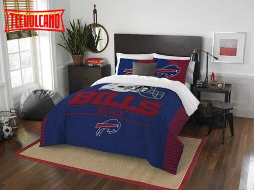 Buffalo Bills Duvet Cover Bedding Sets V4